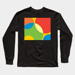 Pleasant Ellipse Shapes Long Sleeve T-Shirt